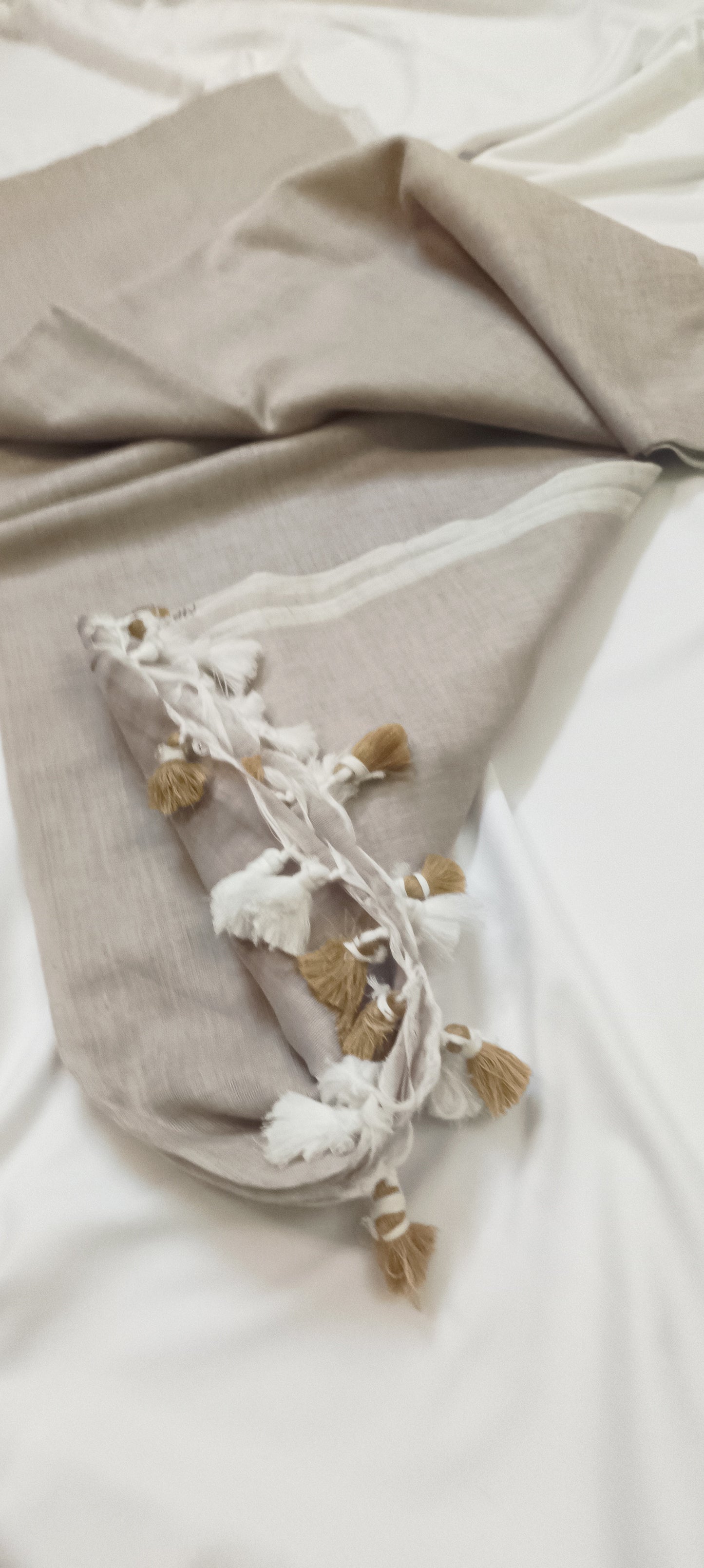 Chandan Mitti Mul Cotton Saree