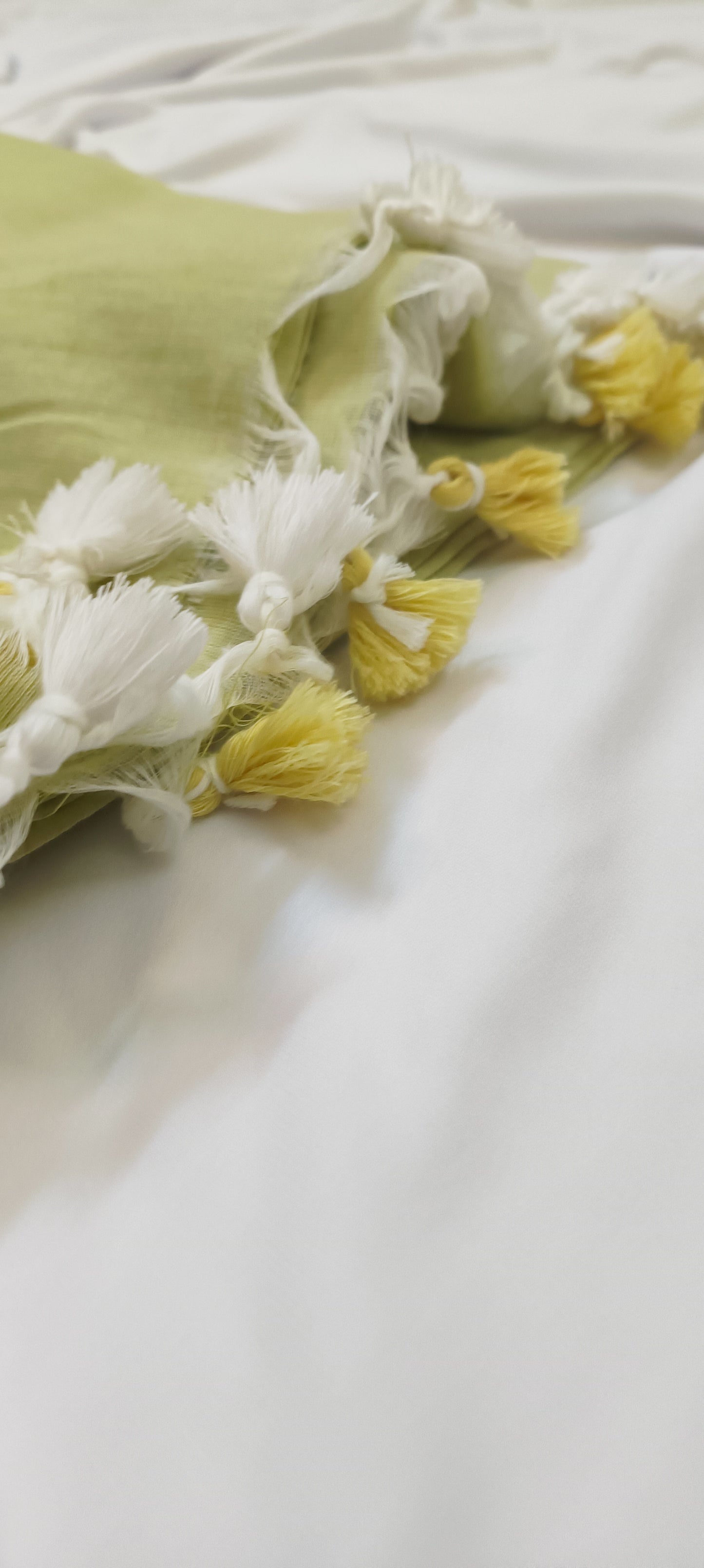 Aam Pata Mul Cotton Saree