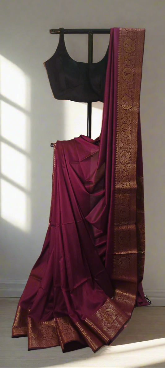 Kaavya Kansa Silk Cotton Saree