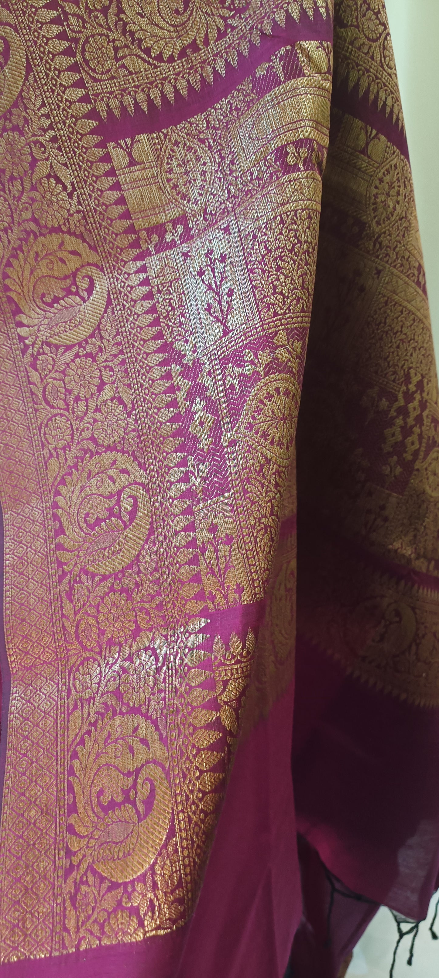 Kaavya Kansa Silk Cotton Saree