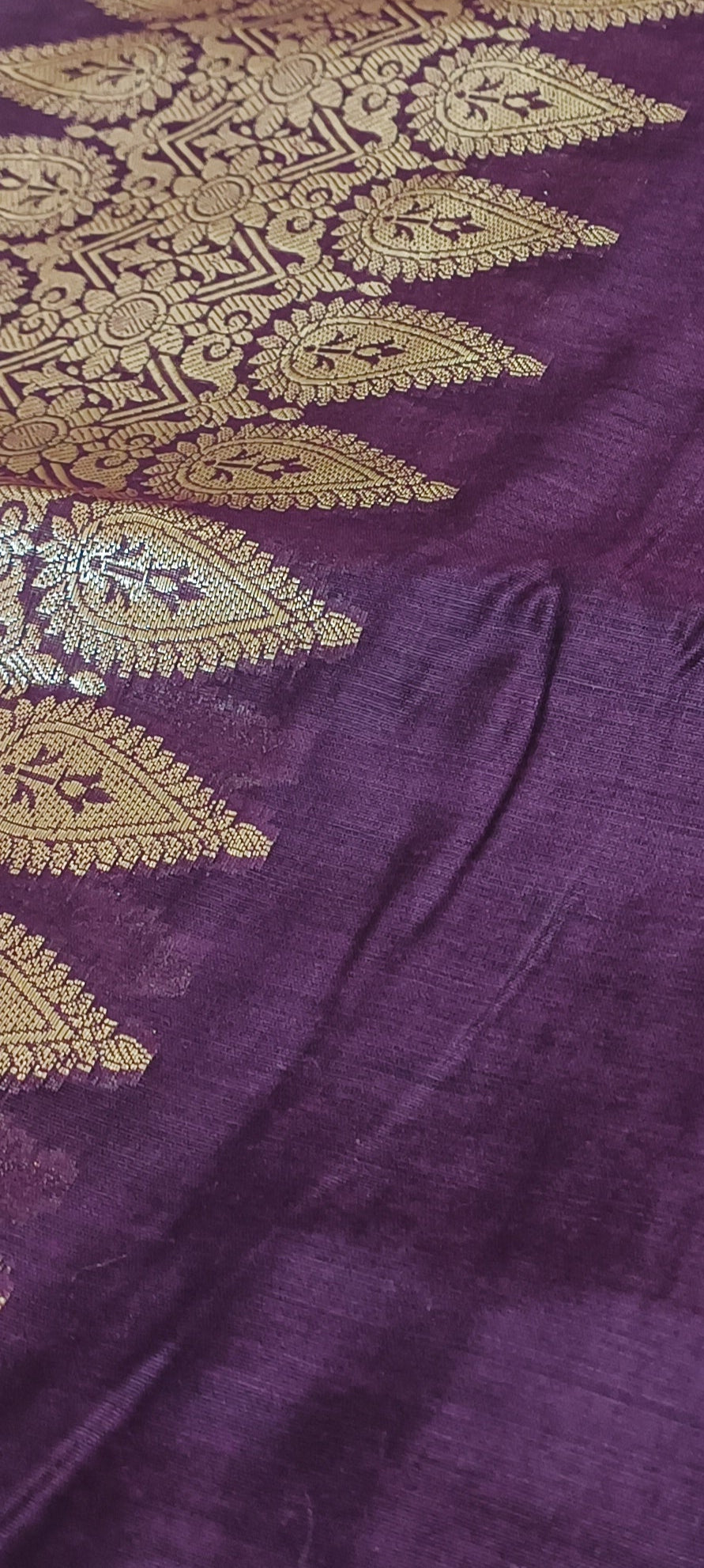 Royal Kesar Muga Linen-Silk-Cotton Saree