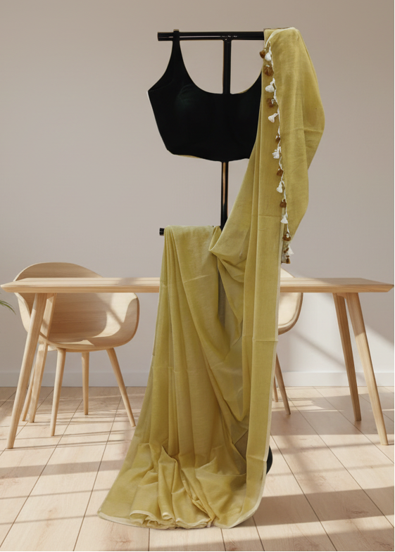 Sun Drape Mul Cotton Saree