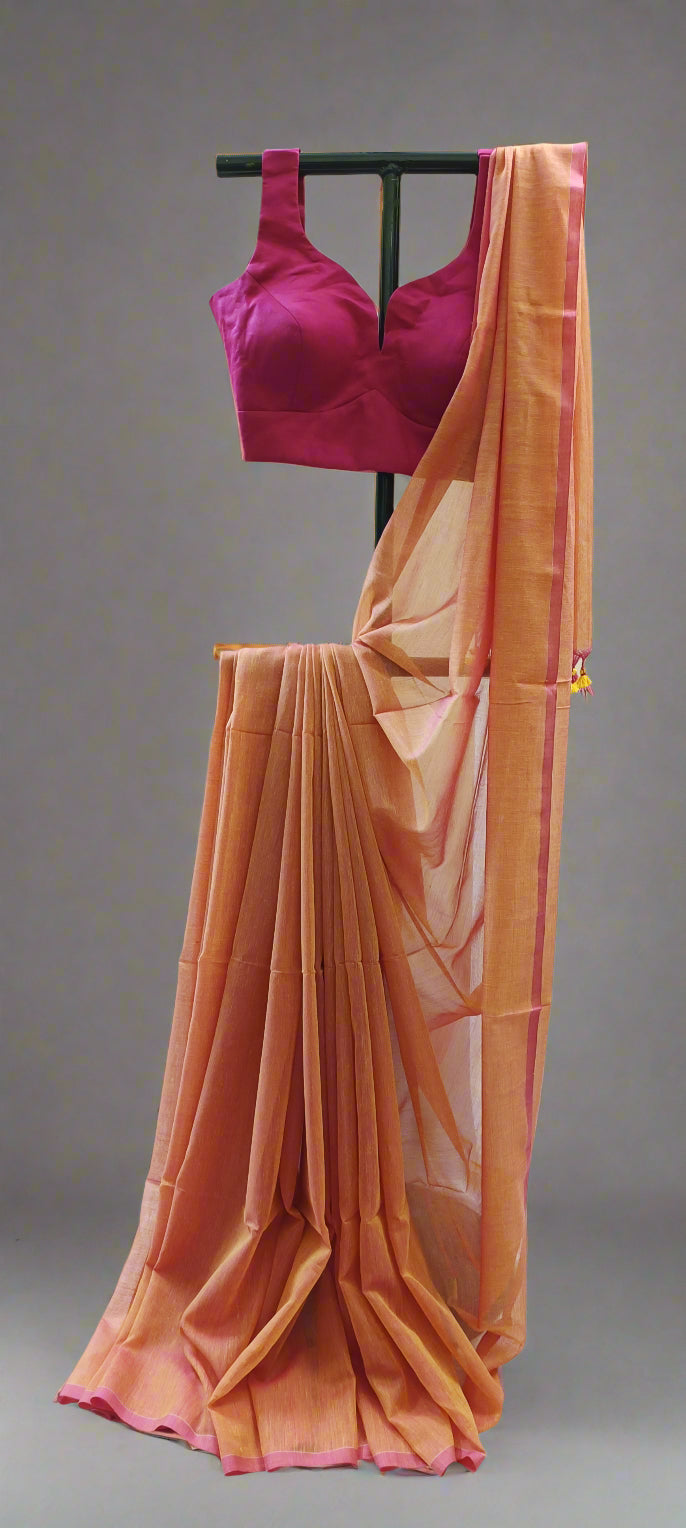 Kesar Phool Mul Cotton Saree