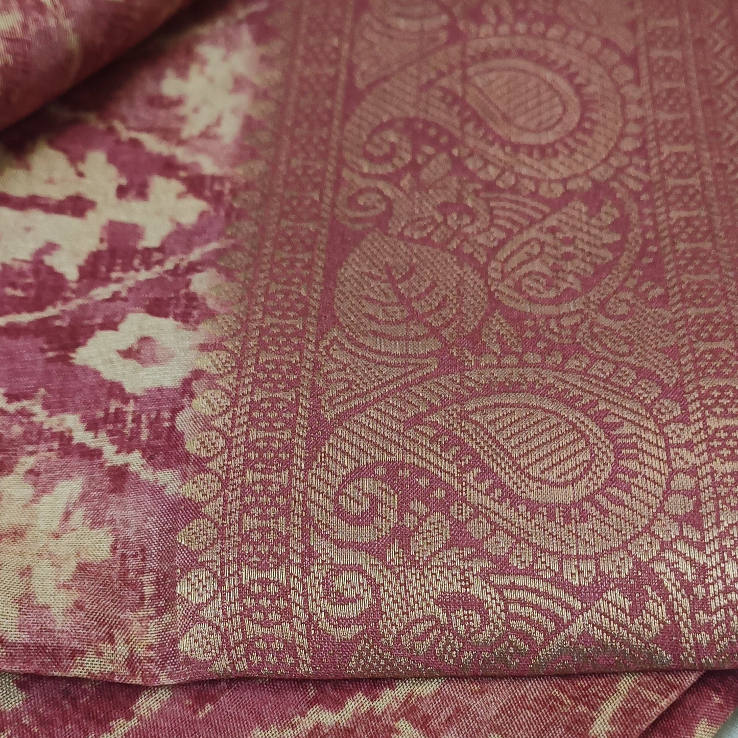 Dusky Rudra Nihari Silk Saree