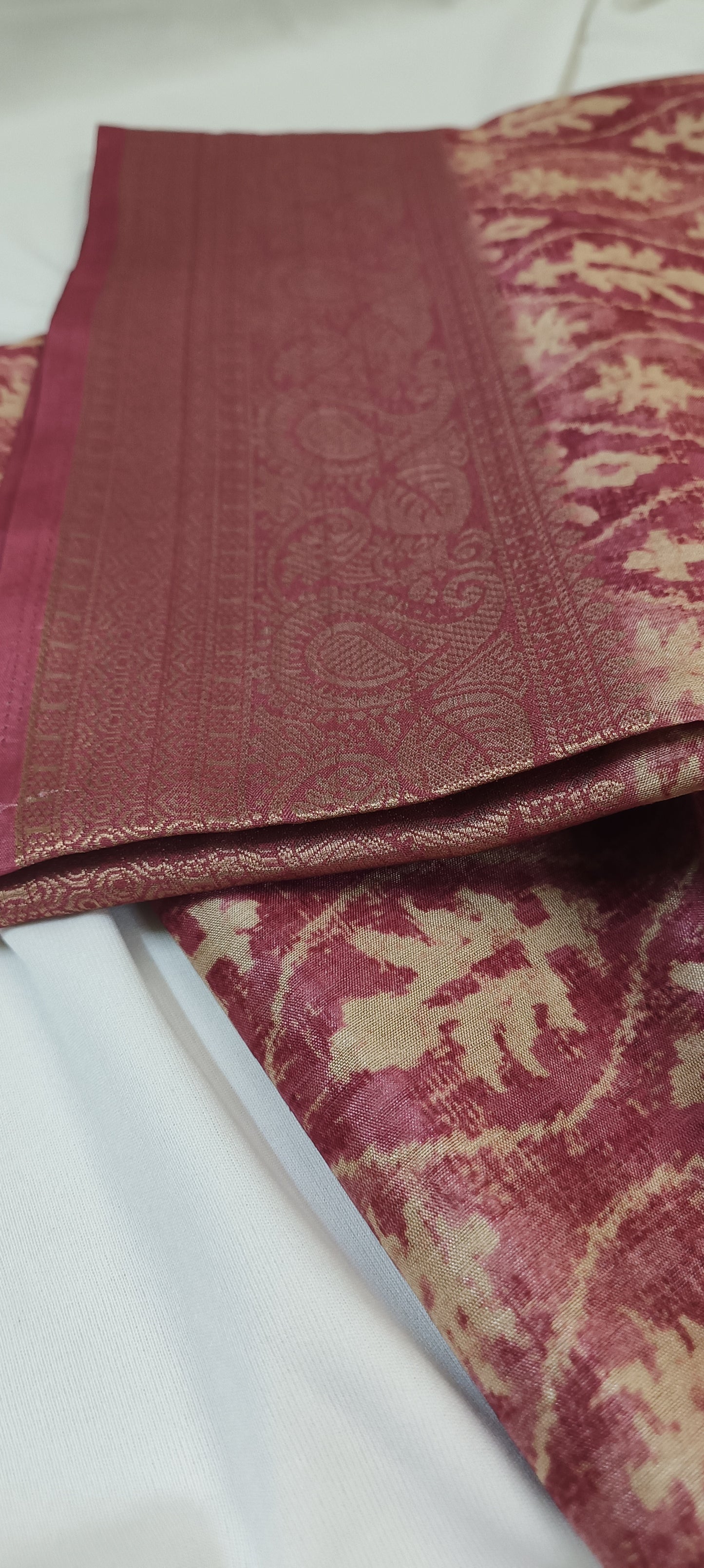 Dusky Rudra Nihari Silk Saree