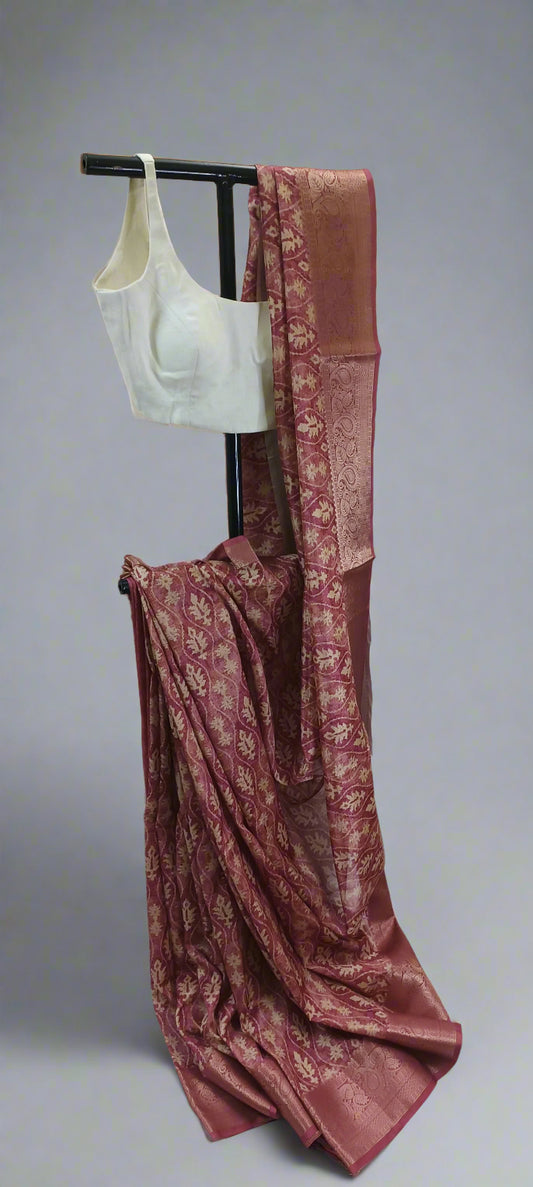 Dusky Rudra Nihari Silk Saree