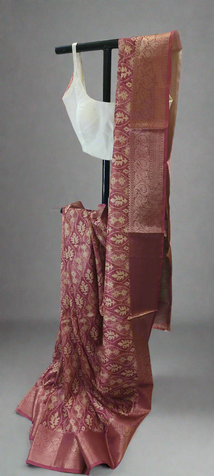 Dusky Rudra Nihari Silk Saree