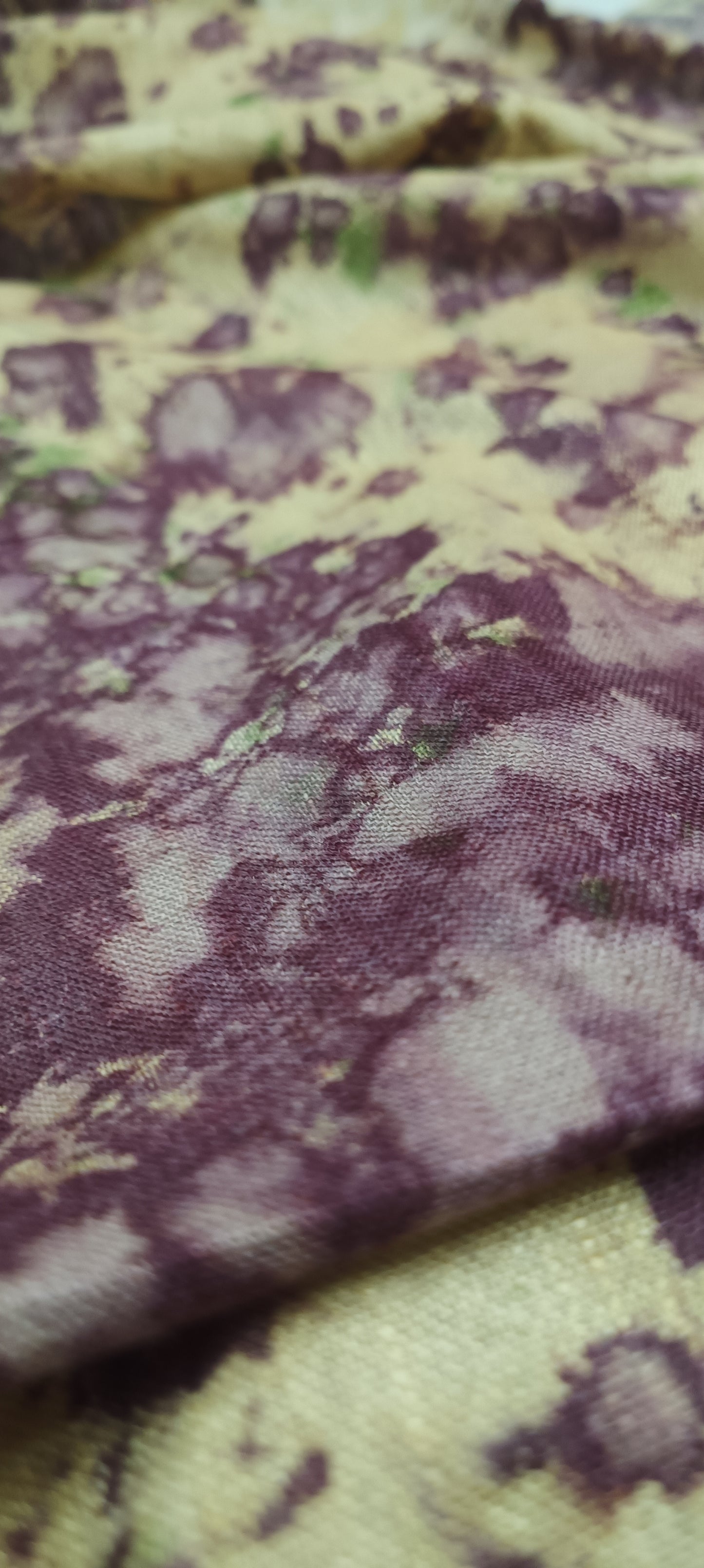 Forest Dust Linen Saree