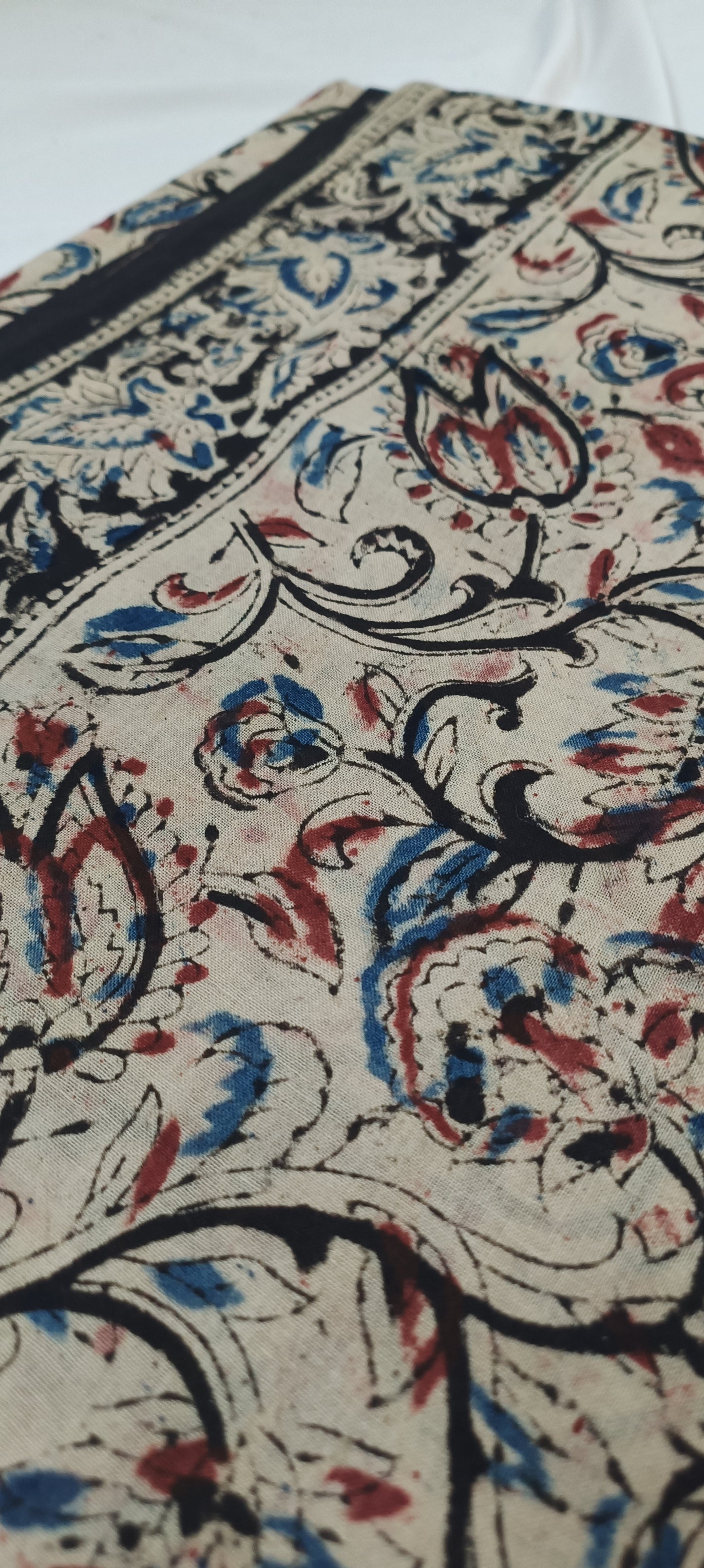 Raktika Kalamkari Cotton Saree
