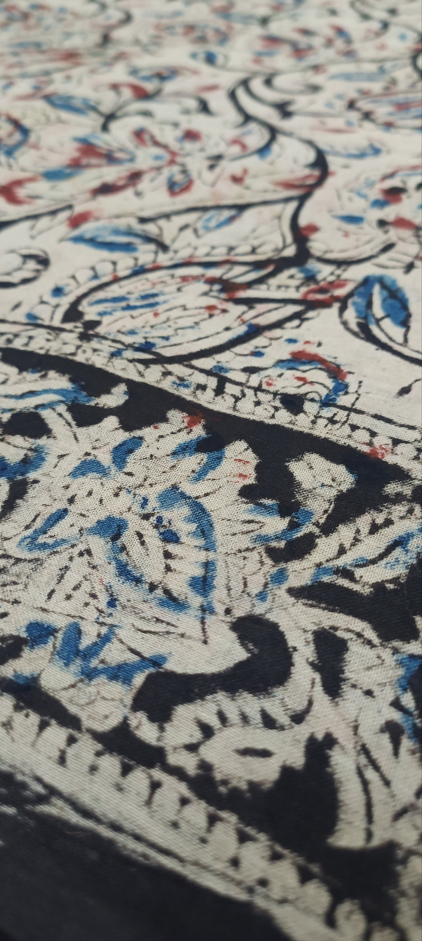Raktika Kalamkari Cotton Saree