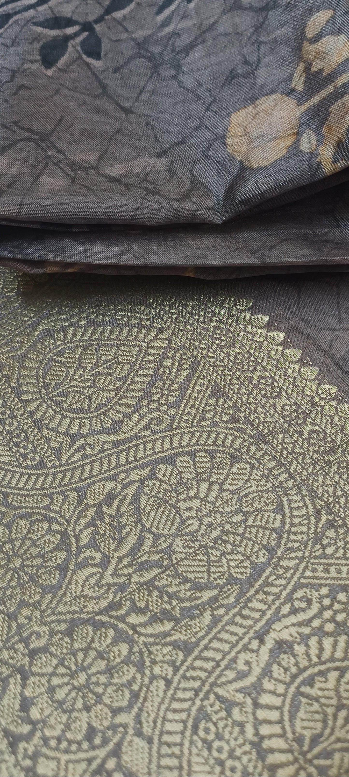 Twilight Plum Nihari Silk Saree