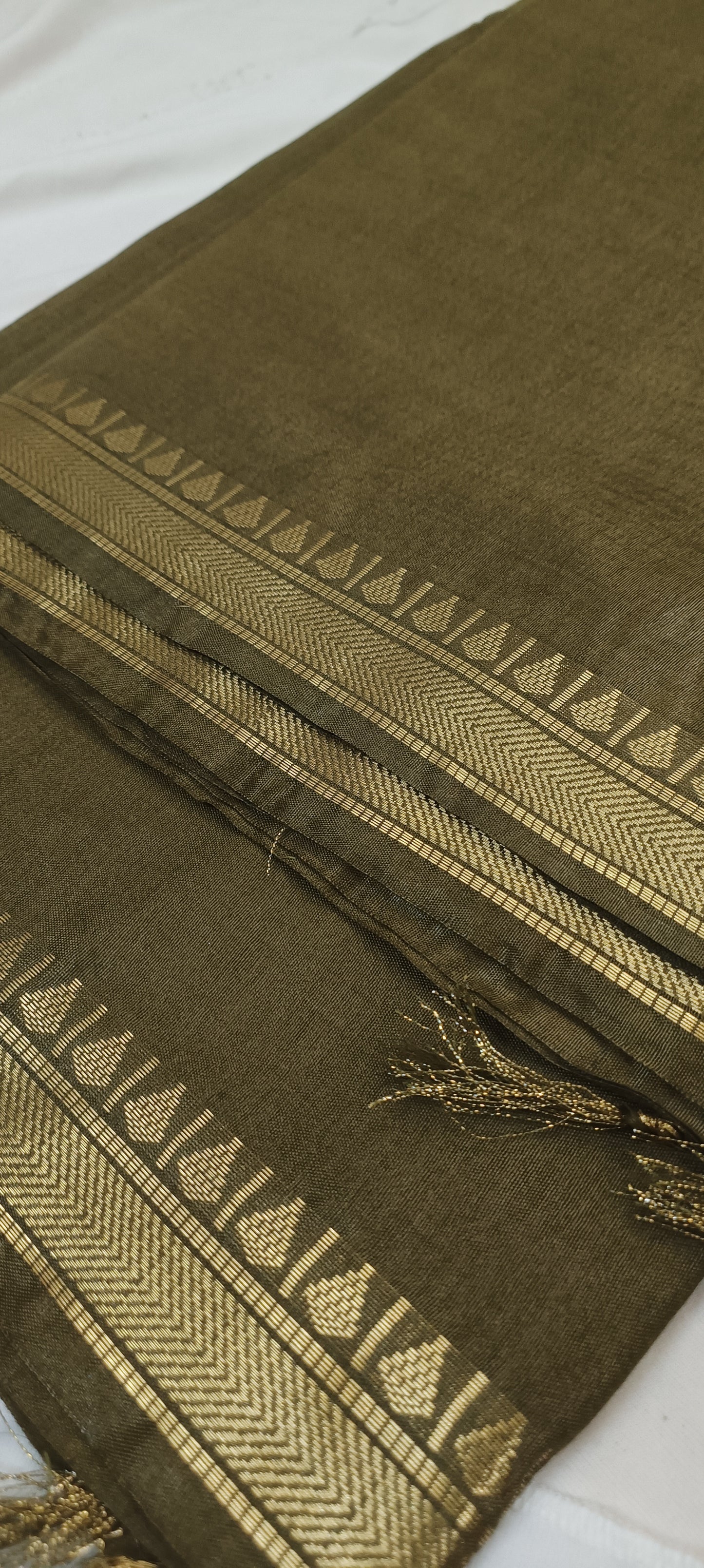 Zaitoon Mangalgiri Cotton Saree