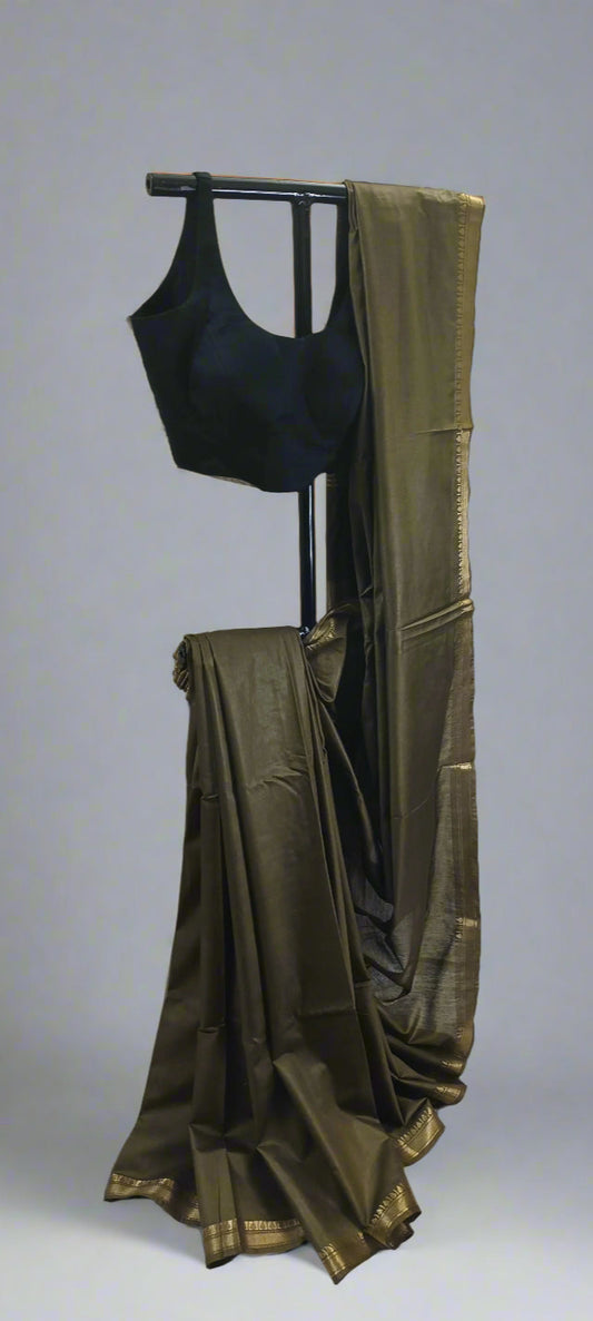 Zaitoon Mangalgiri Cotton Saree