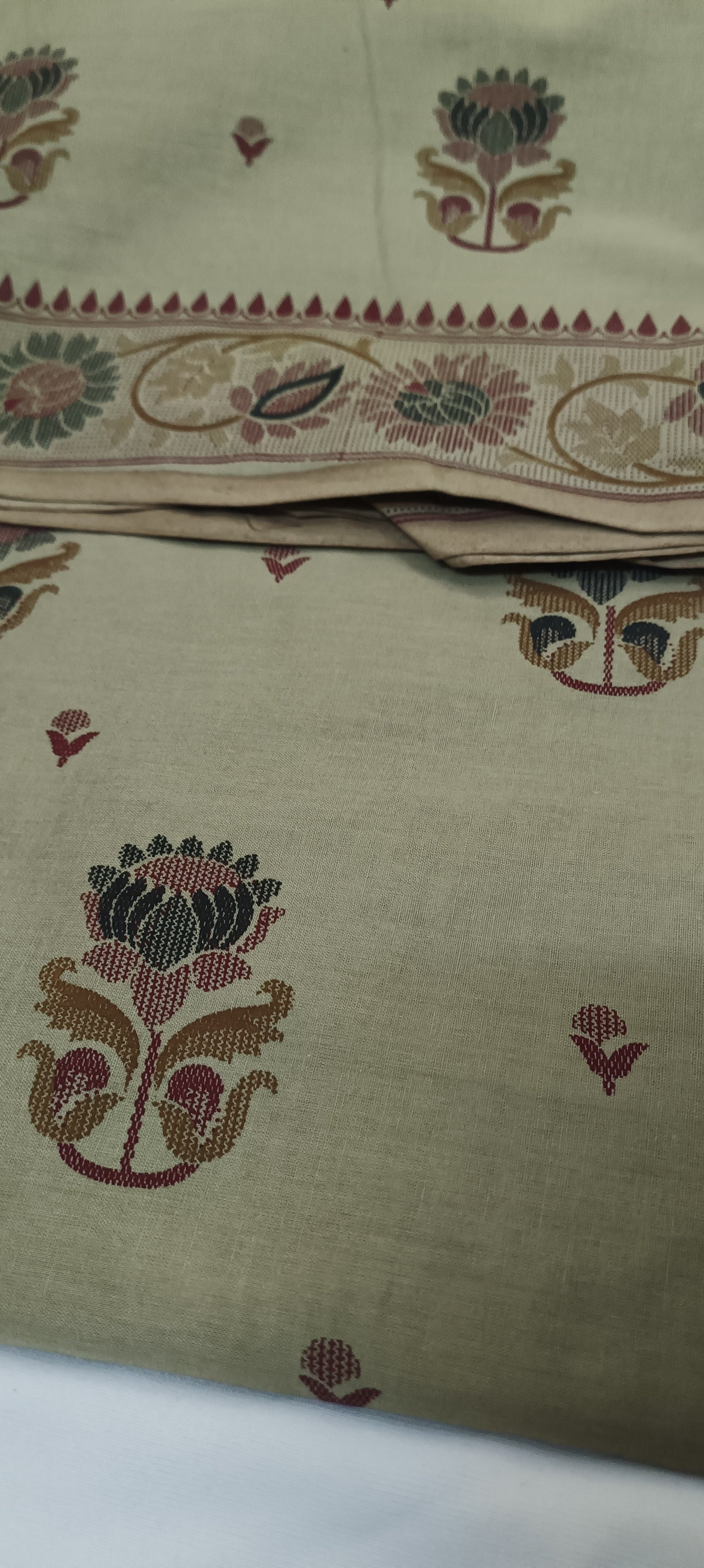 Kamala Dhwoni Handwoven Cotton Saree