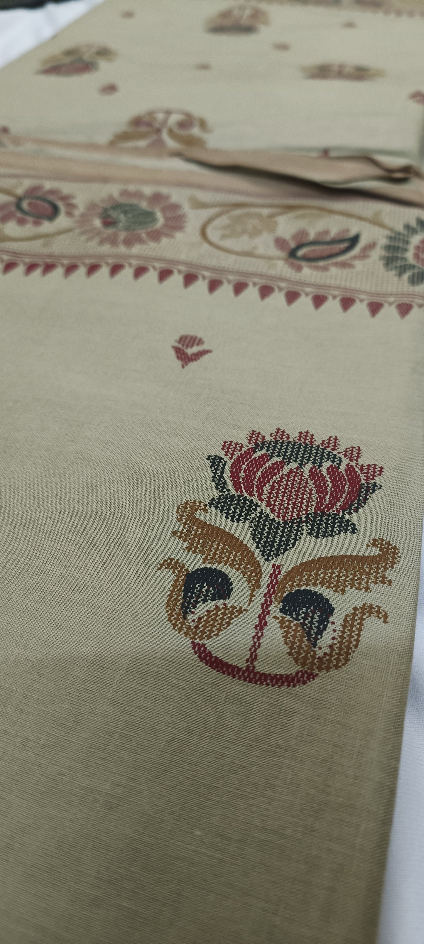 Kamala Dhwoni Handwoven Cotton Saree