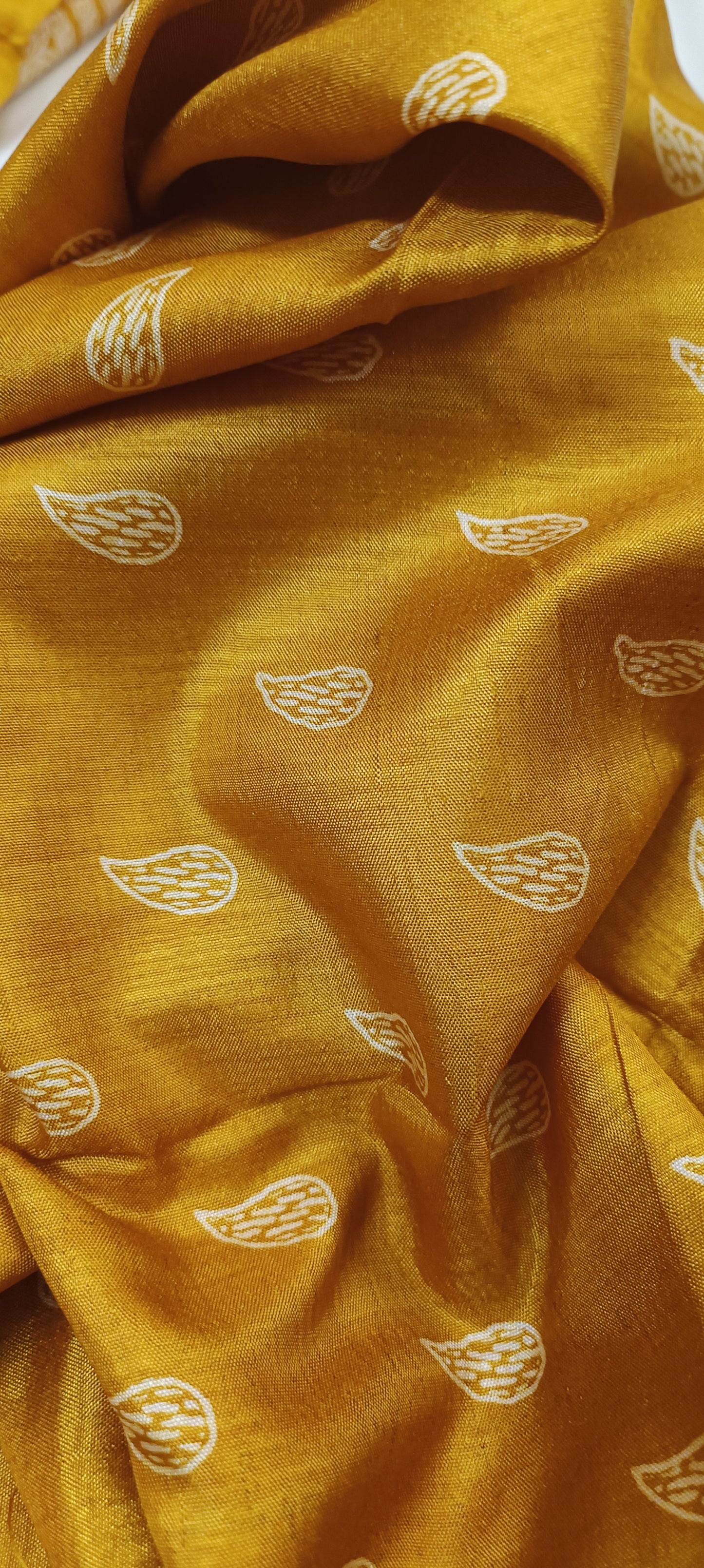 Amaltas Gold Pure Silk-Cotton Saree