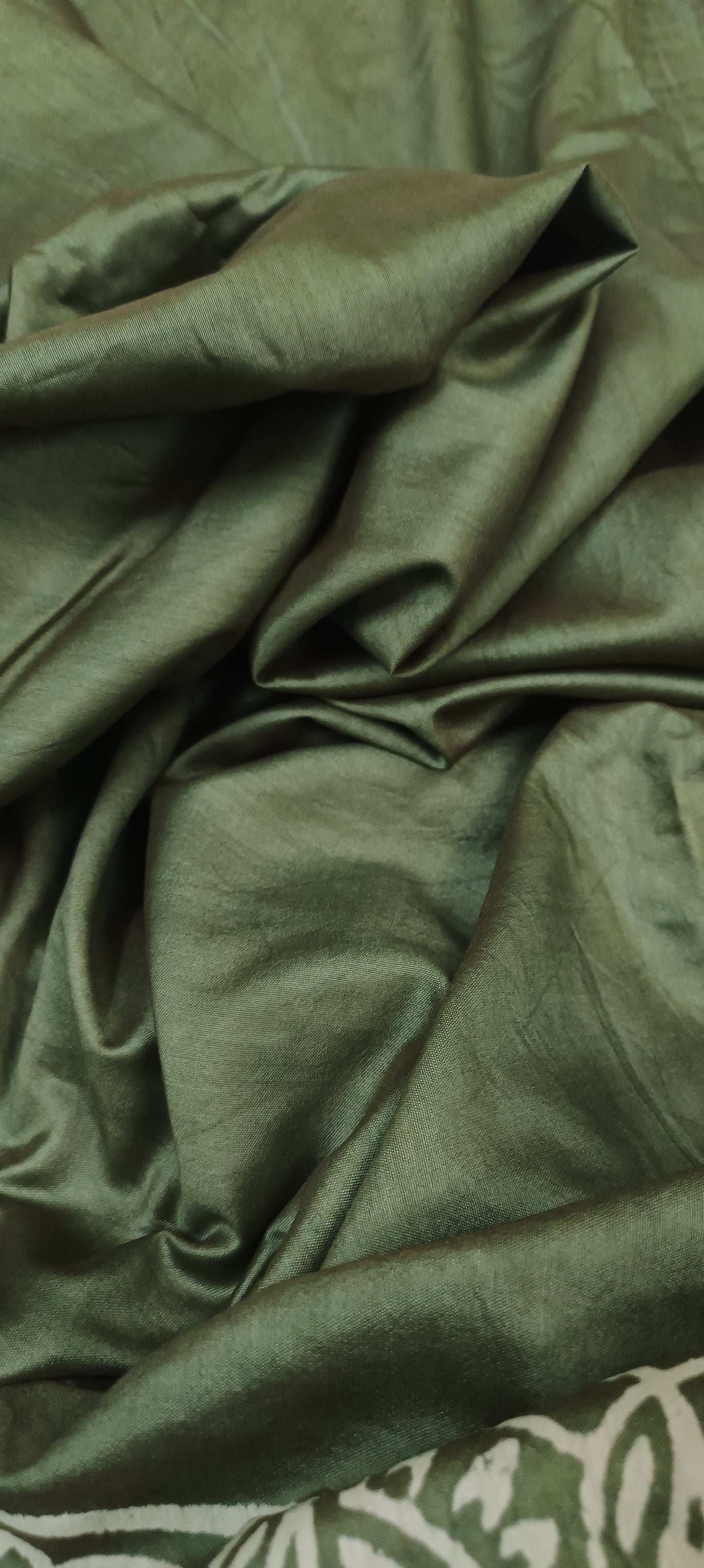 Anant Vriksha Bishnupuri Block Print Saree