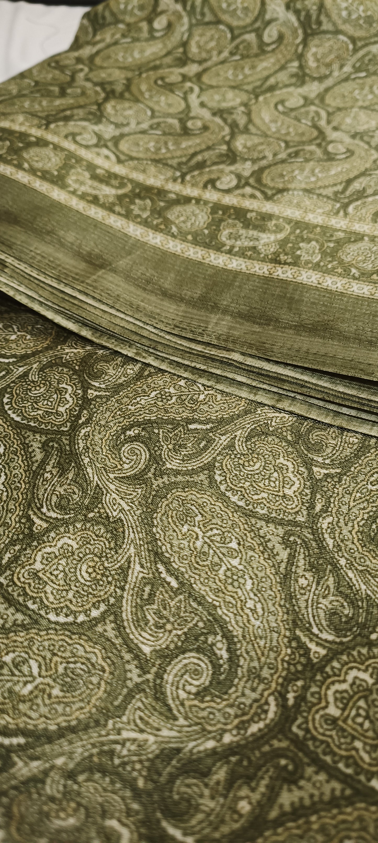 Vatika Varn Paisley Cotton Silk Saree