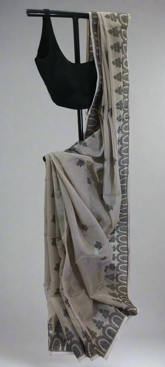 Chhaya Dhool Soft Jamdani Cotton Saree