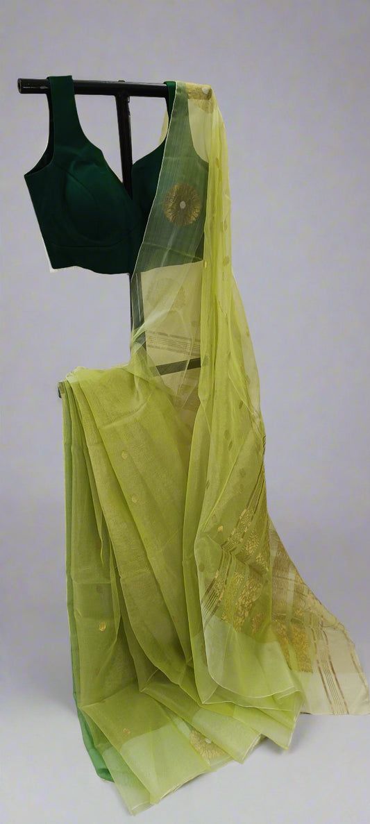 Aamrekha Tissue Muslin Saree
