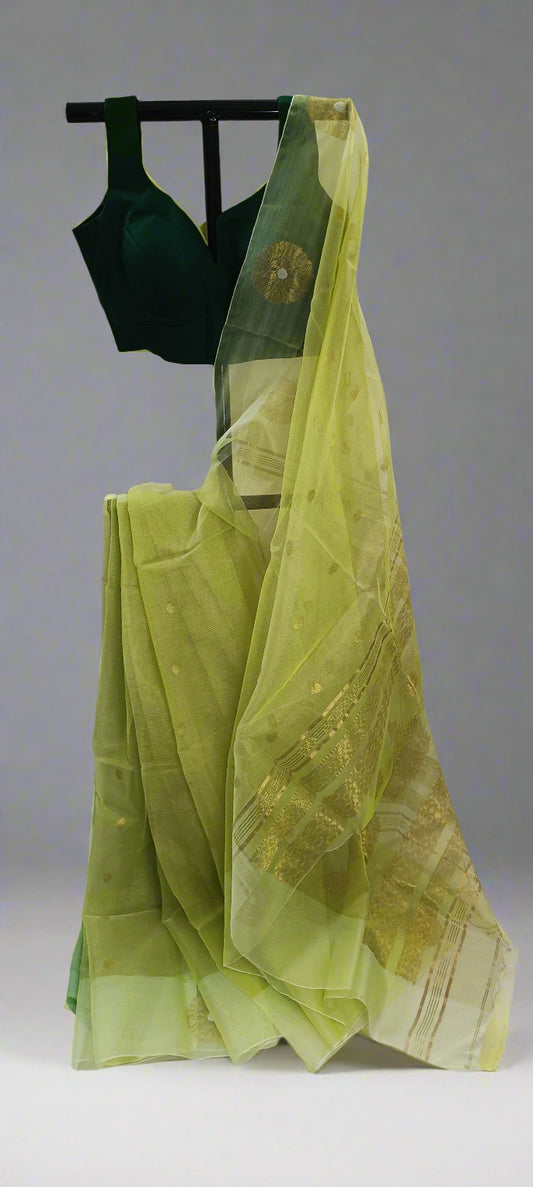 Aamrekha Tissue Muslin Saree