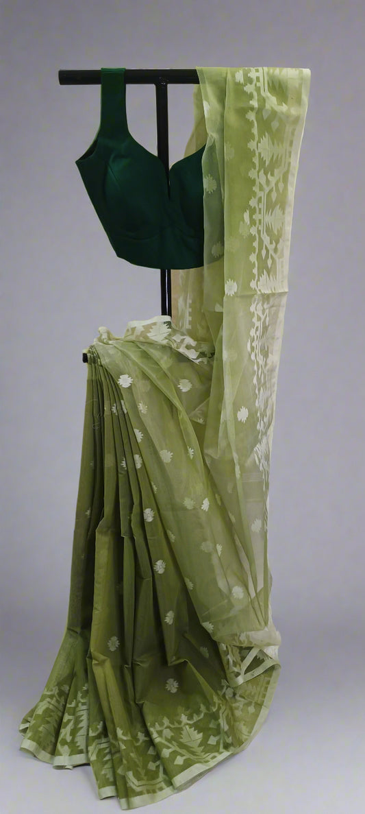 Vatavriksha Muslin Organza Saree