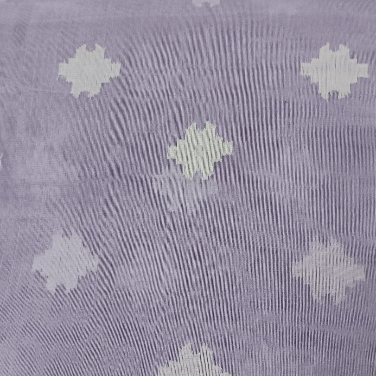 Lavender Mist Muslin Organza Saree