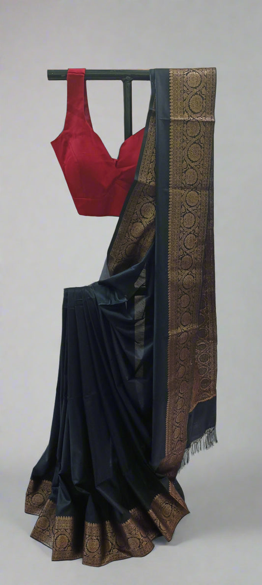 Kaala Shikhar Silk Cotton Saree