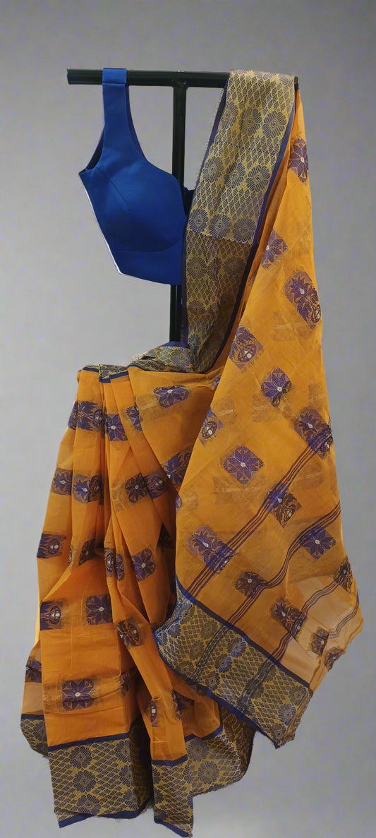 Agnilata Jamdani Taant Saree