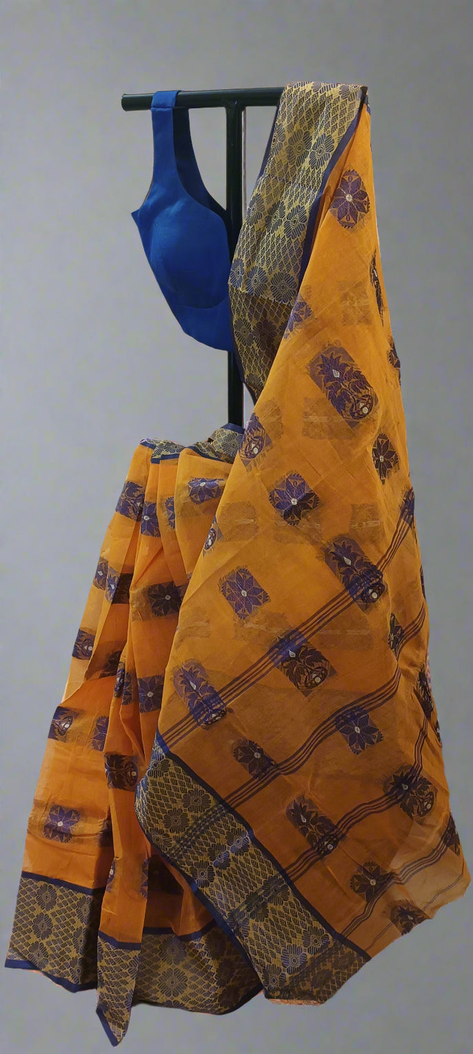 Agnilata Jamdani Taant Saree