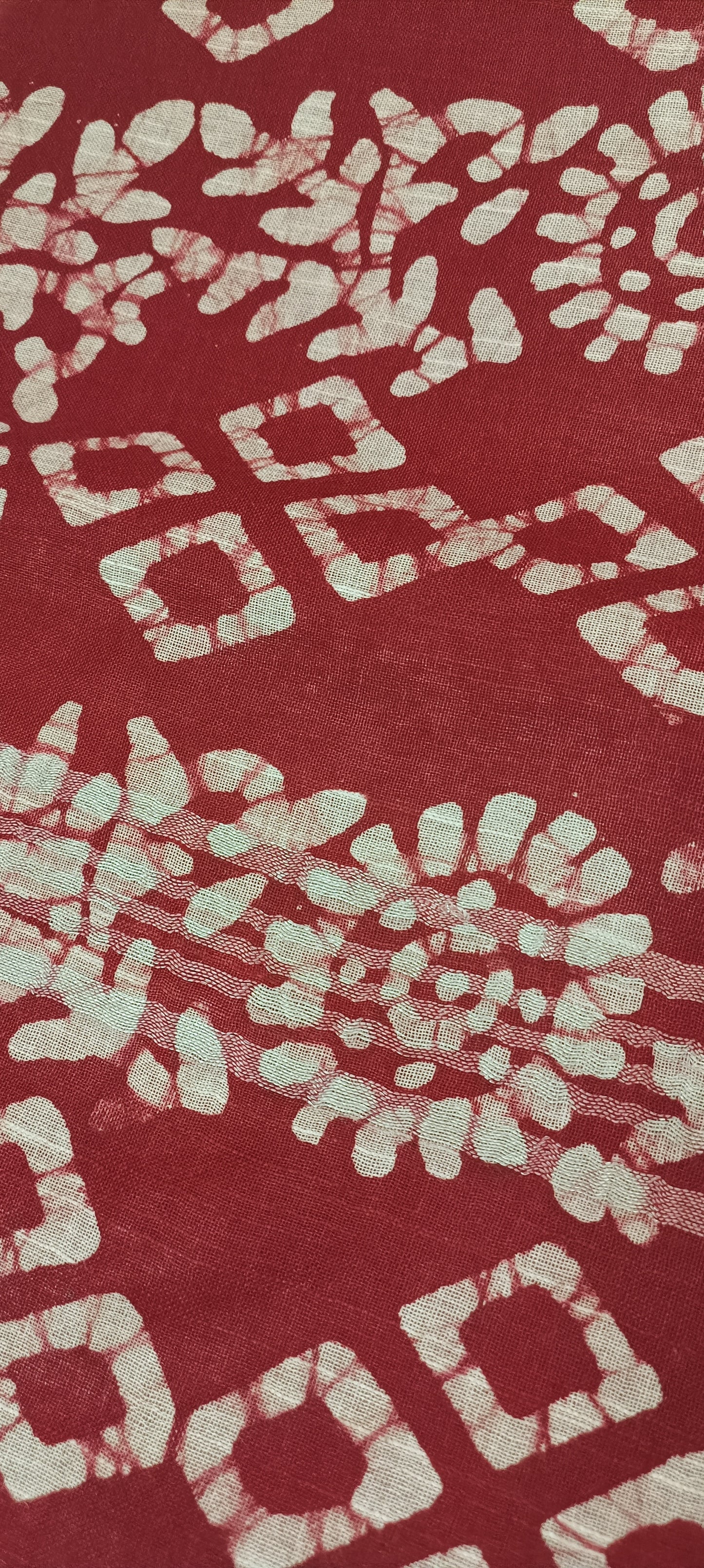 Rakta Gulaal Batik Cotton Saree