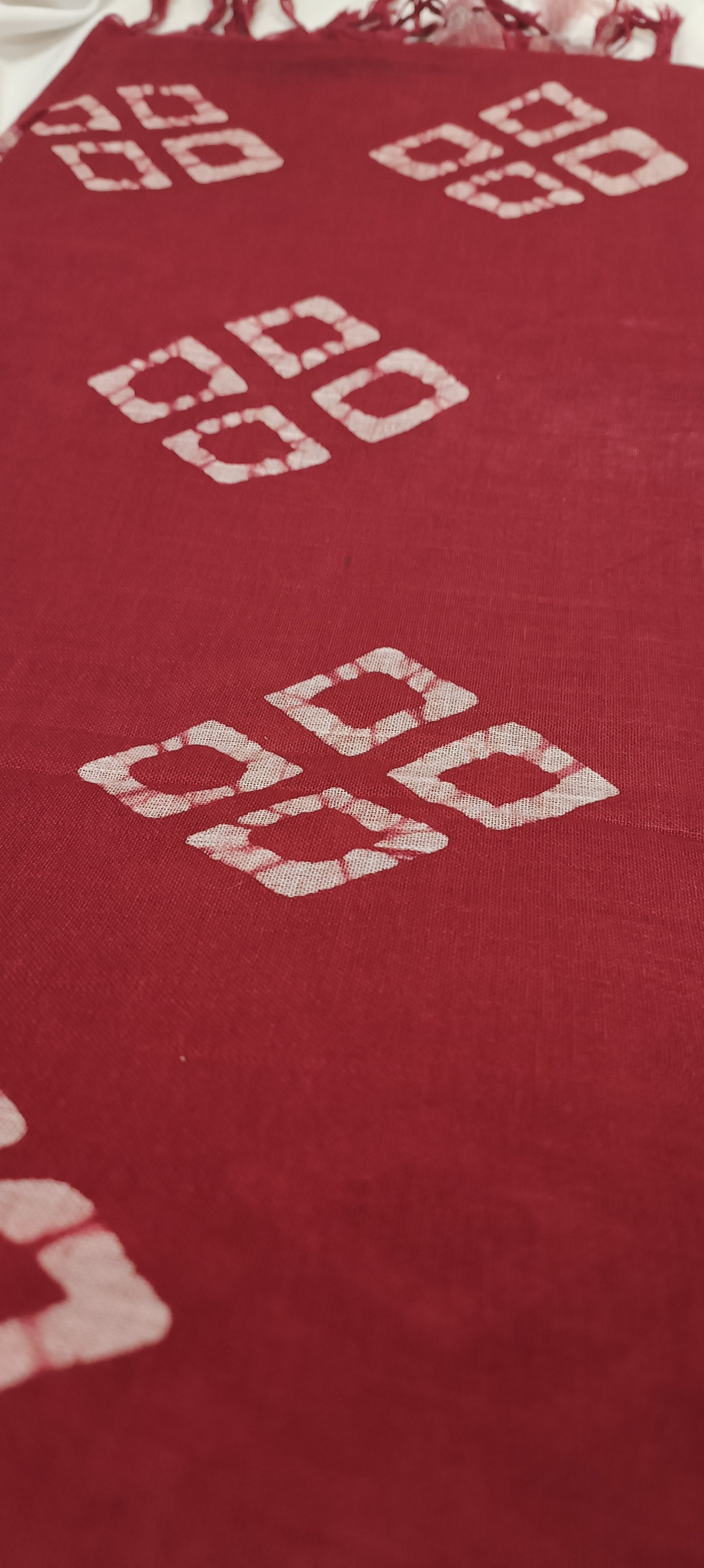 Rakta Gulaal Batik Cotton Saree