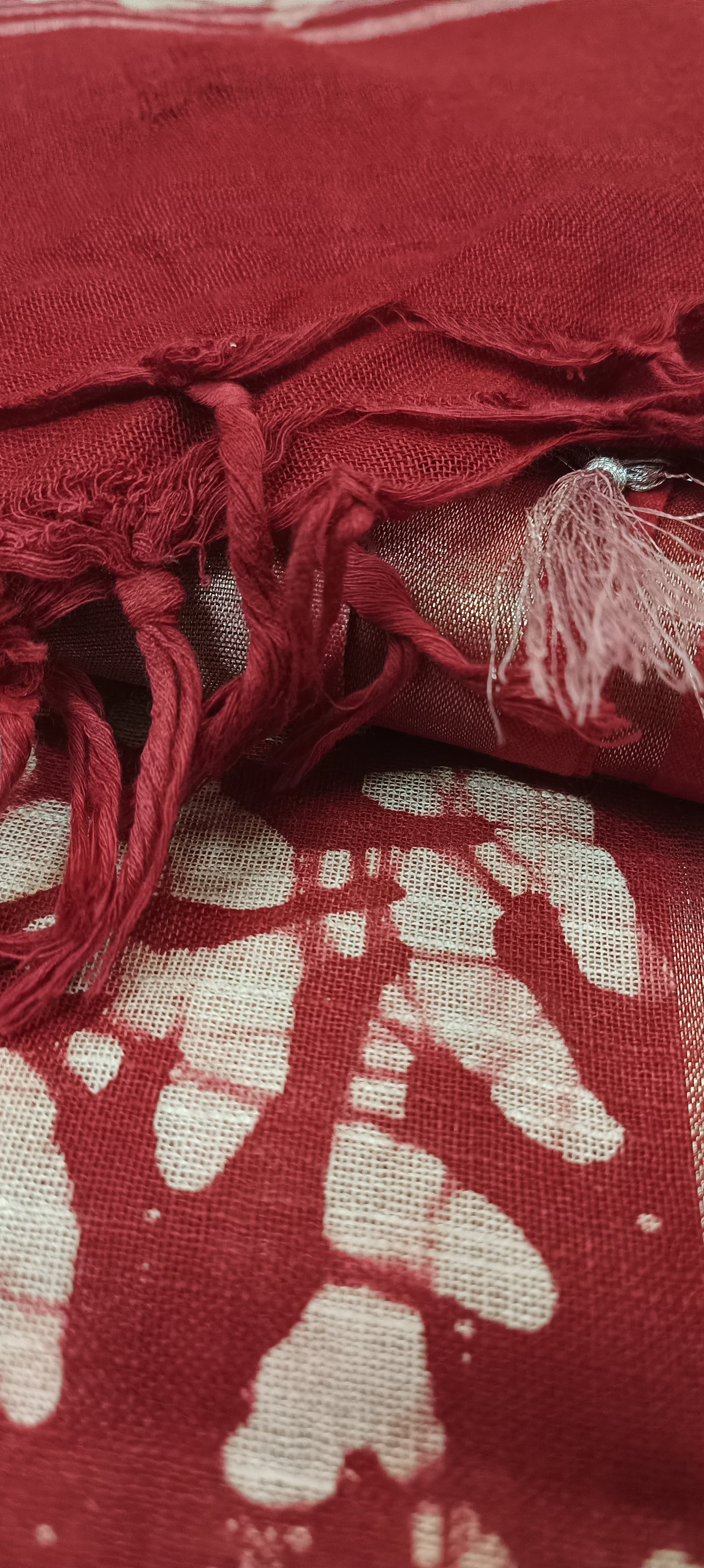 Rakta Gulaal Batik Cotton Saree