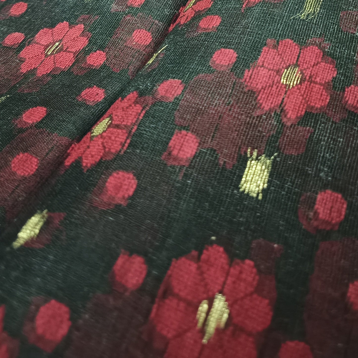 KaaliPhool Muslin Dhakai Saree