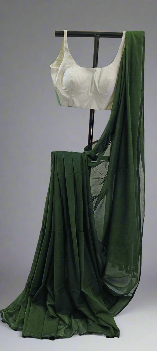 Haritvastra Mul Cotton Saree