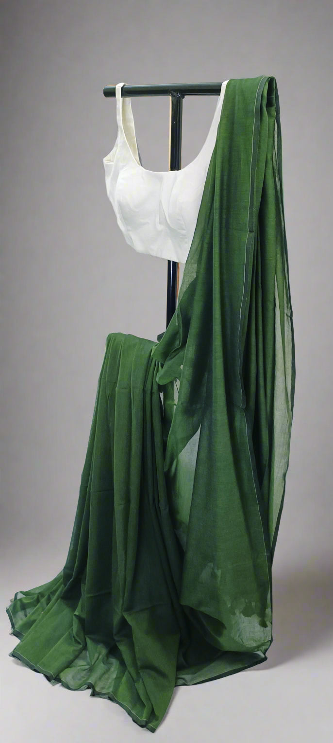 Haritvastra Mul Cotton Saree