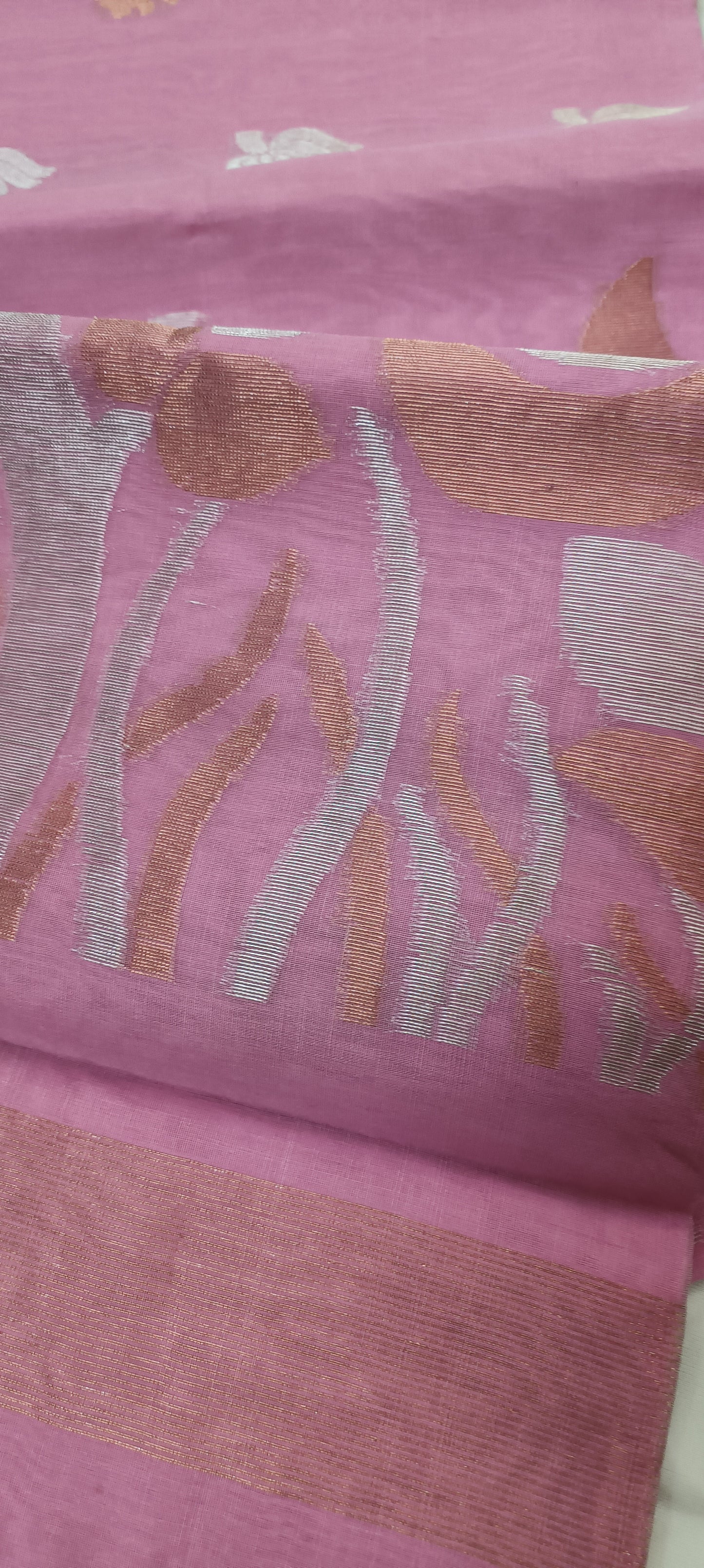 GULABSHREE Muslin Cotton Saree