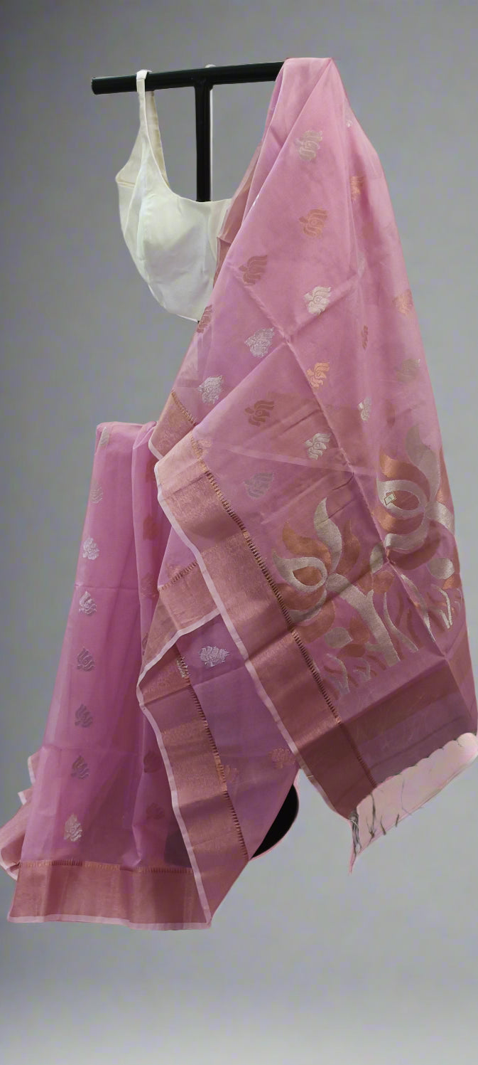 GULABSHREE Muslin Cotton Saree