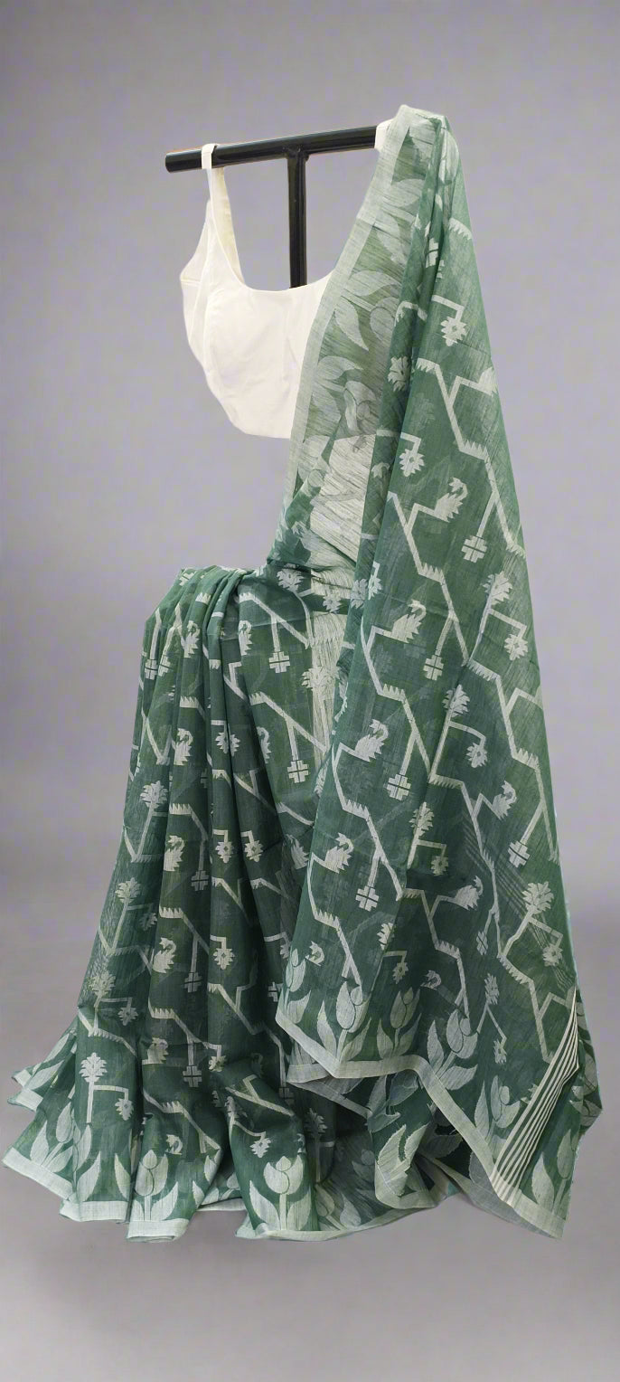 VANIRA Muslin Cotton Saree