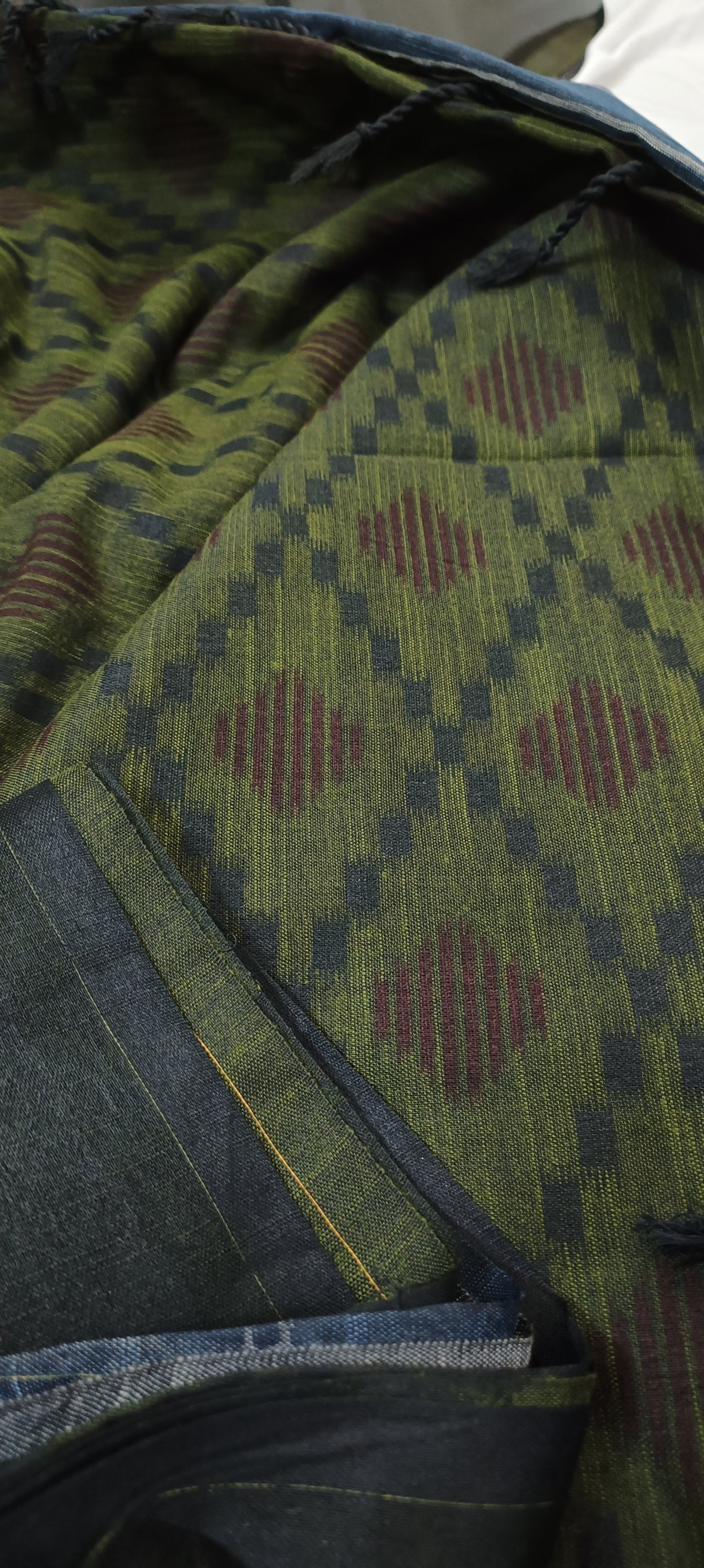 VANARAMBH Kotki Cotton Saree