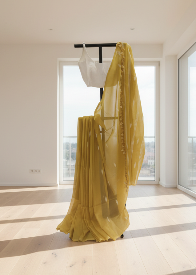 Peeli Dhoop Cotton Saree