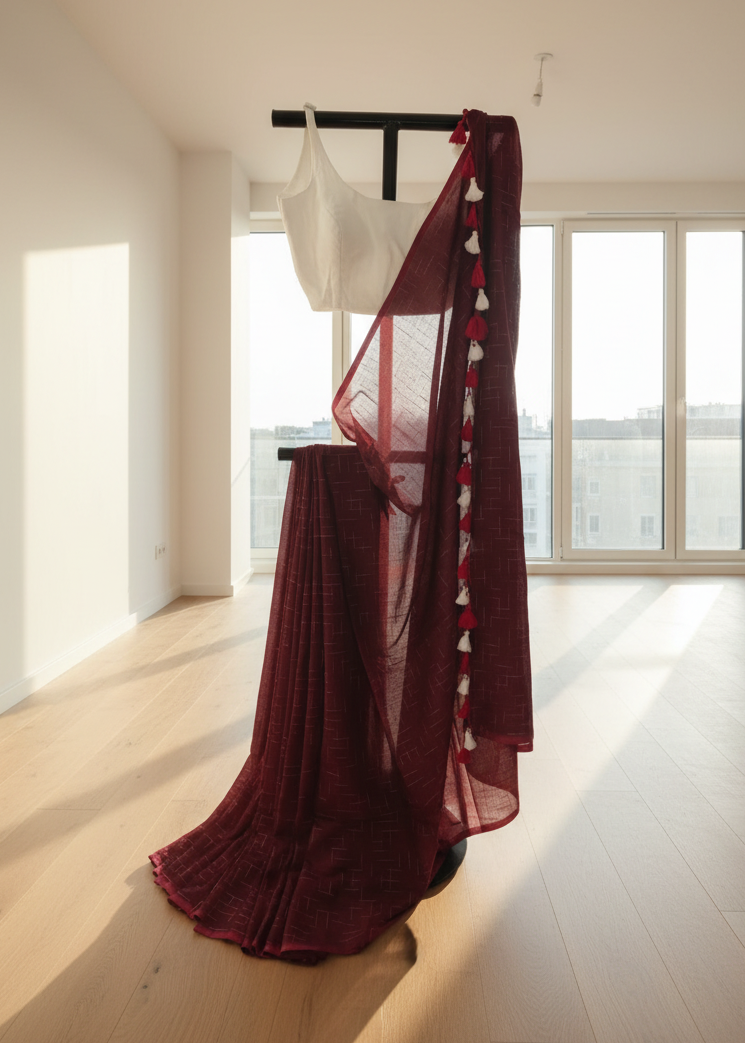 Sthir Mul Cotton Saree