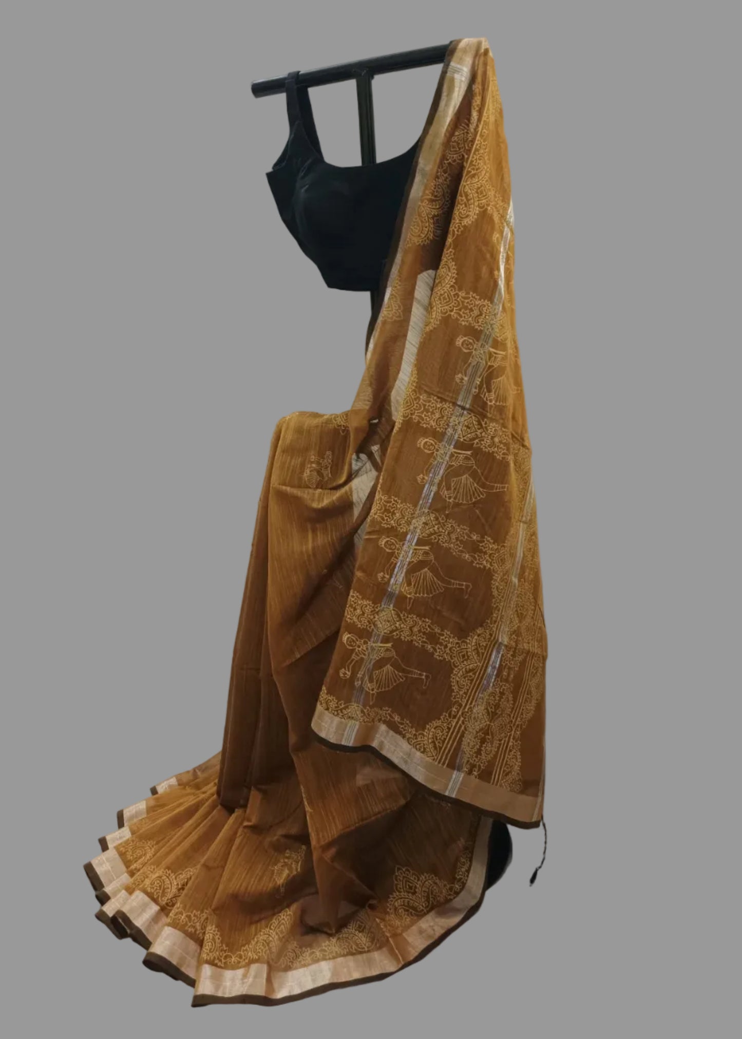 Mrittika Raag Printed Cotton Saree