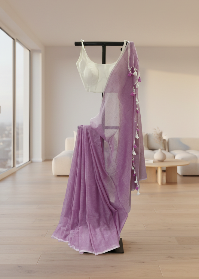 Komolini Mul Cotton Saree