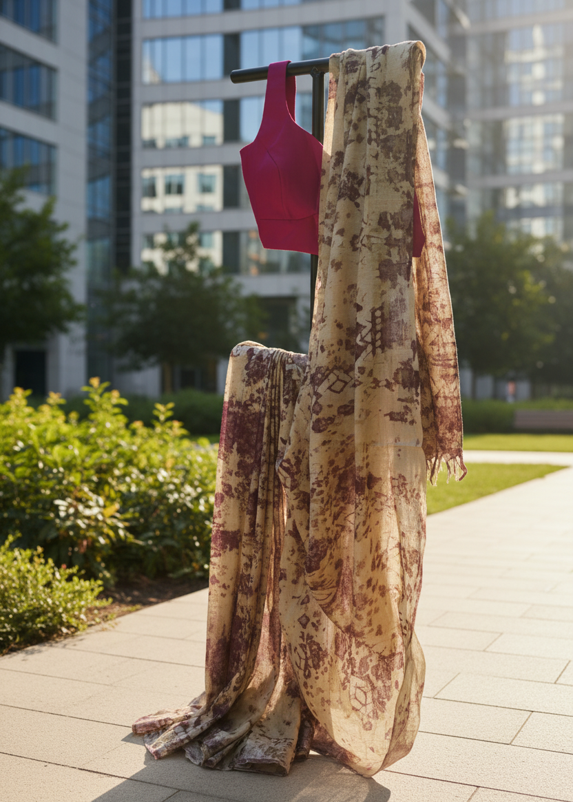 Forest Dust Linen — Hanger, Sunlit