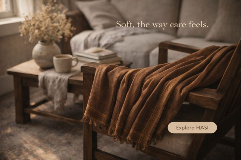 HASI, soft hues & gentle weaves