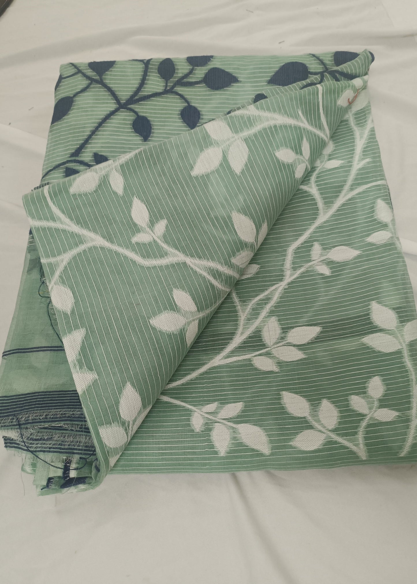 Hara Komol Soft Jamdani Saree