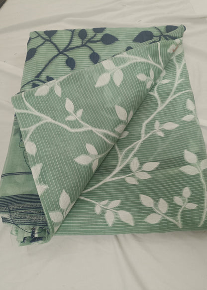 Hara Komol Soft Jamdani Saree