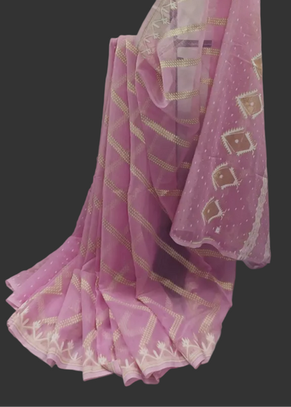 Gul Komol Soft Jamdani Saree