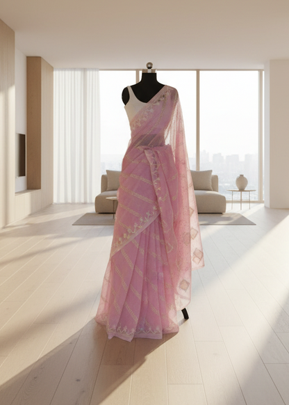 Gul Komol Soft Jamdani Saree